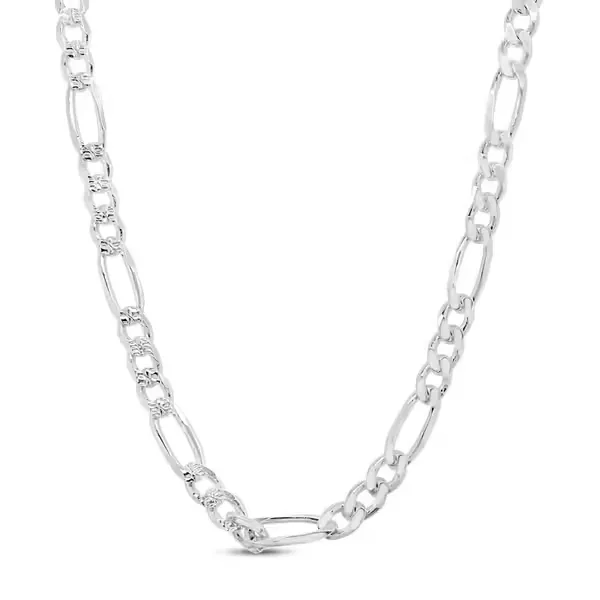Sterling Silver Figaro Chain 18