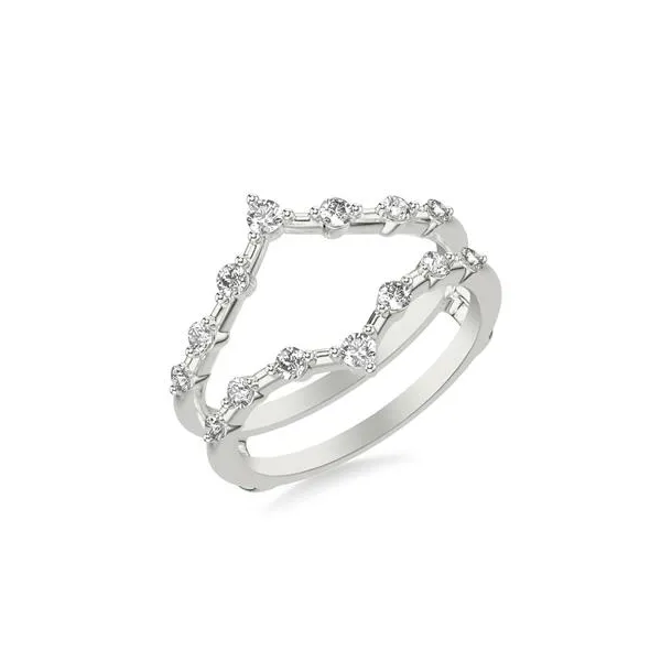 DeScenza Collection Diamond Insert Ring DeScenza Diamonds Boston, MA