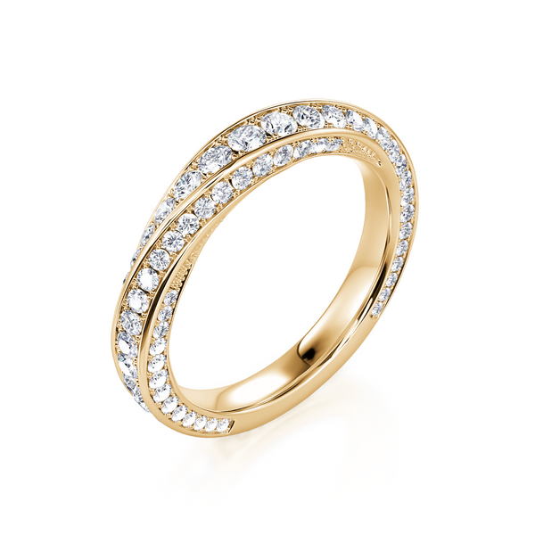 DeScenza Collection Diamond Band Image 2 DeScenza Diamonds Boston, MA