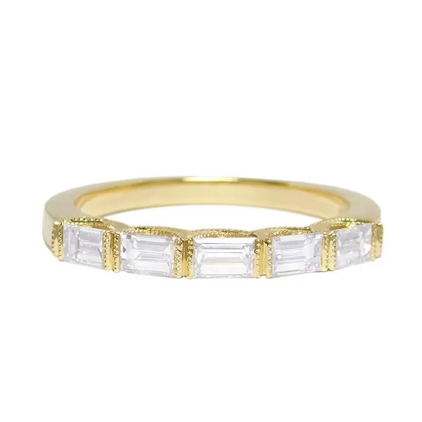 Diamond Baguette Band DeScenza Diamonds Boston, MA