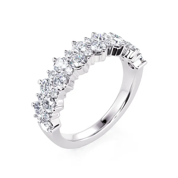 DeScenza Collection Diamond Band Image 2 DeScenza Diamonds Boston, MA