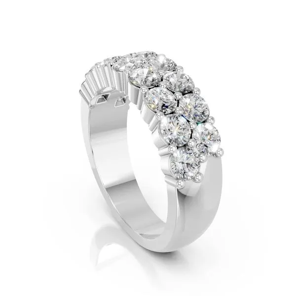 Sasha Primak Diamond Band Image 3 DeScenza Diamonds Boston, MA