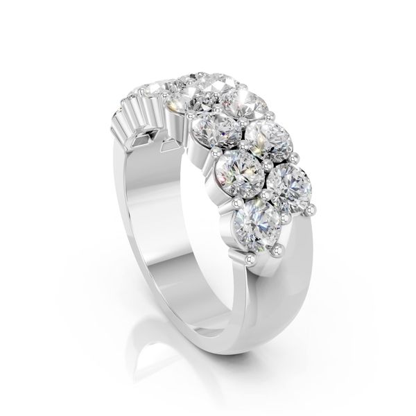 Sasha Primak Diamond Band Image 4 DeScenza Diamonds Boston, MA