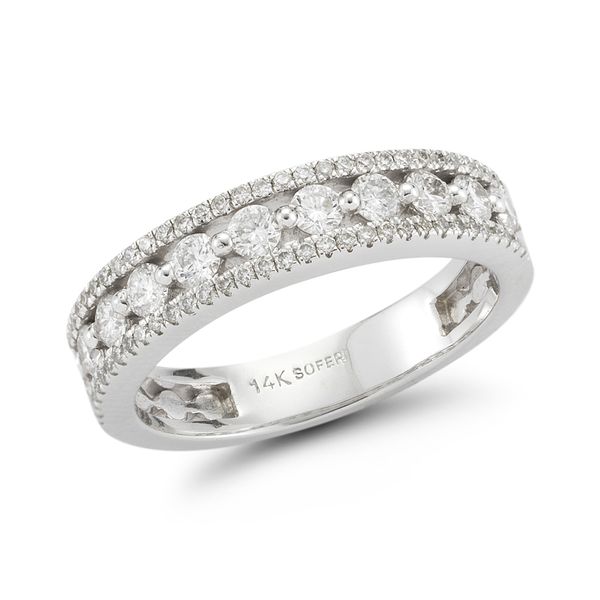 Diamond Multi Row Band Women's DeScenza Diamonds Boston, MA
