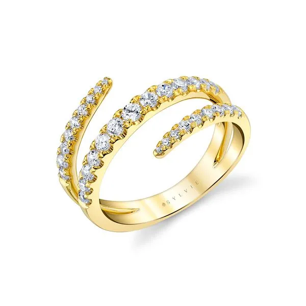 Sylvie Diamond Ring DeScenza Diamonds Boston, MA