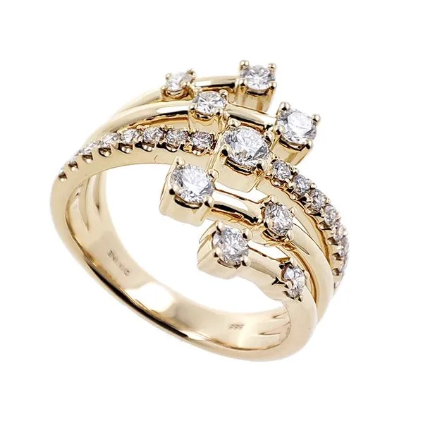 DeScenza Collection Contemporary Ring DeScenza Diamonds Boston, MA