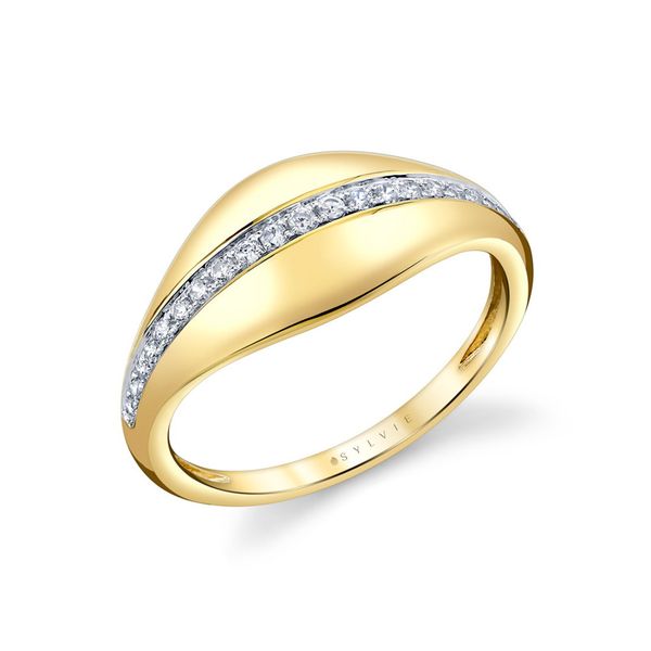 Sylvie Diamond Ring DeScenza Diamonds Boston, MA