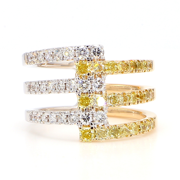 DeScenza Collection Contemporary Diamond Ring DeScenza Diamonds Boston, MA