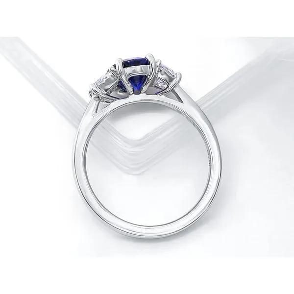 DeScenza Collection Sapphire and Diamond Ring