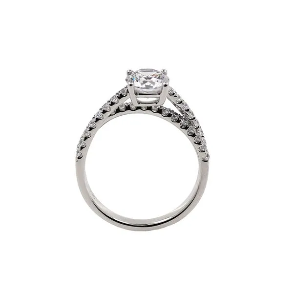 DeScenza Collection Diamond Engagement Ring Image 2 DeScenza Diamonds Boston, MA