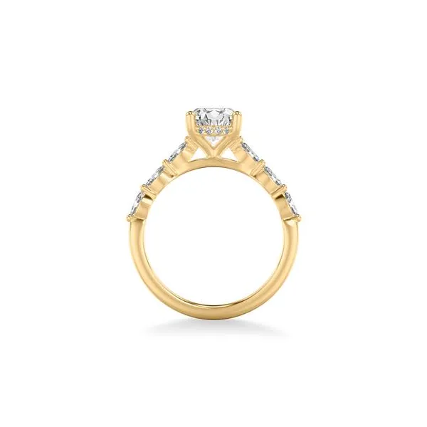 DeScenza Collection Diamond Engagement Ring Image 2 DeScenza Diamonds Boston, MA