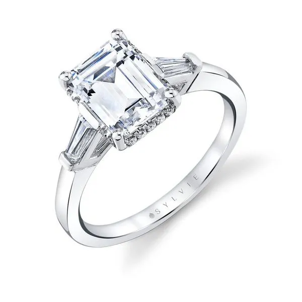 Sylvie Diamond Ring DeScenza Diamonds Boston, MA