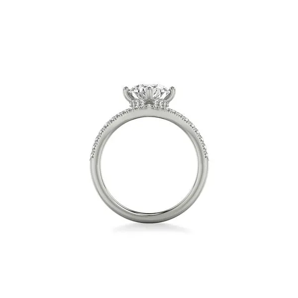 DeScenza Collection Diamond Engagement Ring Image 2 DeScenza Diamonds Boston, MA