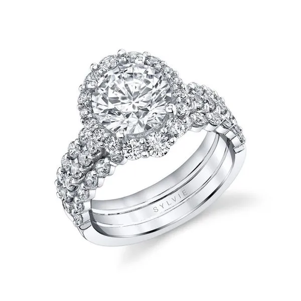 Sylvie Diamond Ring DeScenza Diamonds Boston, MA