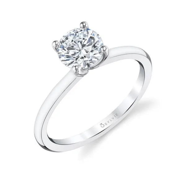 Sylvie Diamond Ring DeScenza Diamonds Boston, MA