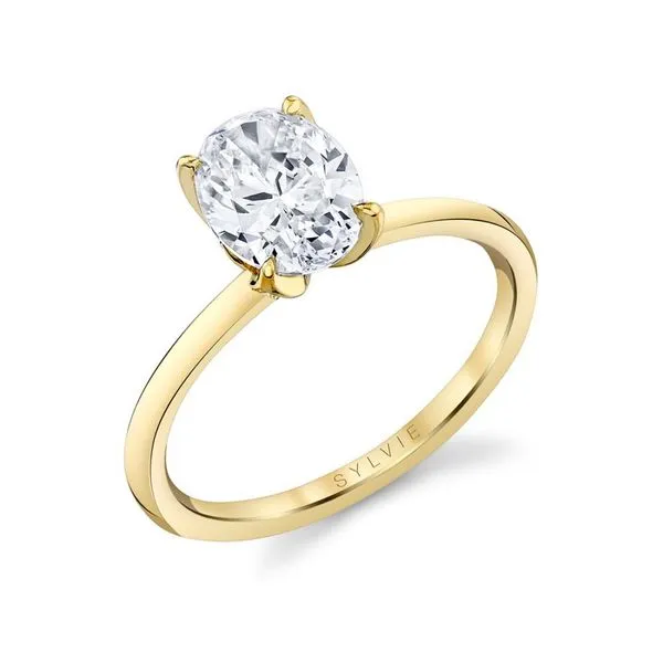 Sylvie Diamond Ring DeScenza Diamonds Boston, MA