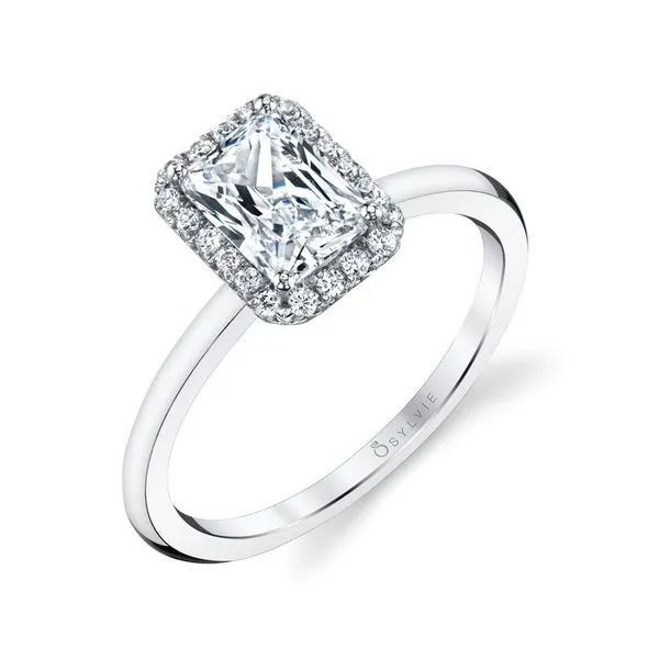 Sylvie Diamond Ring DeScenza Diamonds Boston, MA