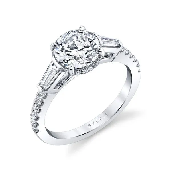 Sylvie Diamond Ring DeScenza Diamonds Boston, MA