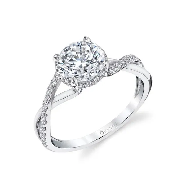 Sylvie Diamond Ring DeScenza Diamonds Boston, MA
