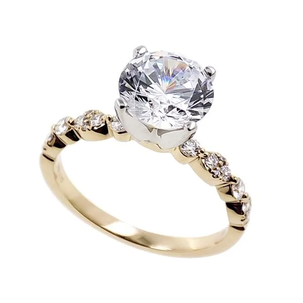DeScenza Collection Diamond Engagement Ring DeScenza Diamonds Boston, MA
