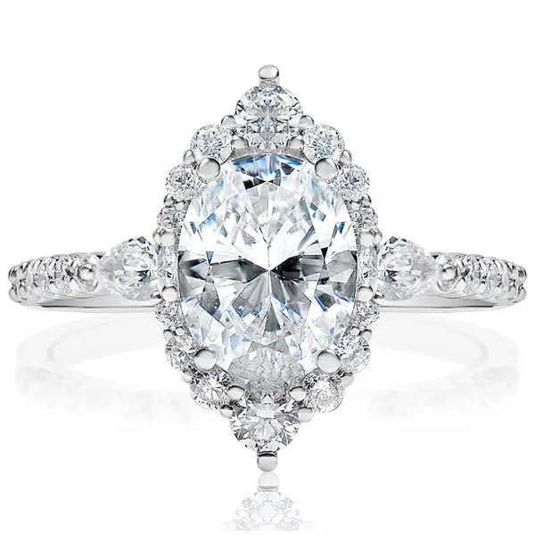 DeScenza Collection Diamond Engagement Ring Image 2 DeScenza Diamonds Boston, MA