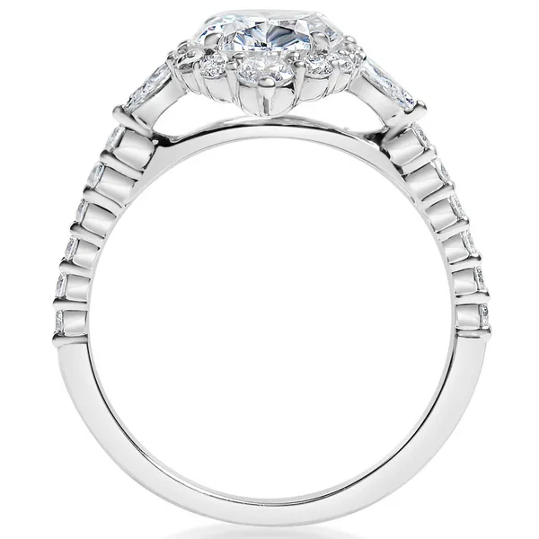 DeScenza Collection Diamond Engagement Ring Image 3 DeScenza Diamonds Boston, MA