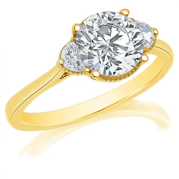 DeScenza Collection Diamond Engagement Ring DeScenza Diamonds Boston, MA