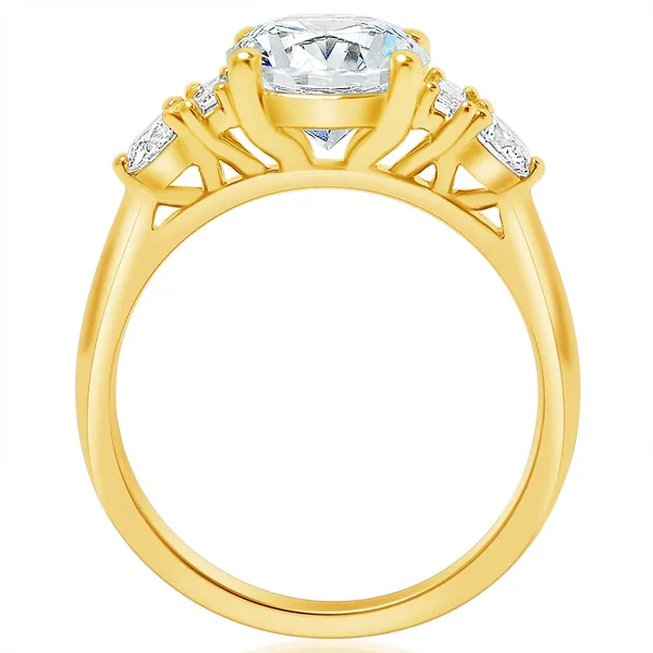 DeScenza Collection Diamond Engagement Ring Image 3 DeScenza Diamonds Boston, MA