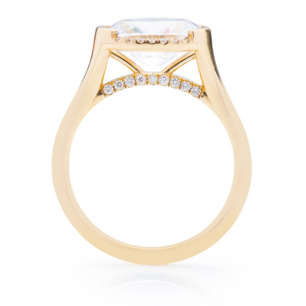 DeScenza Collection Diamond Engagement Ring Image 3 DeScenza Diamonds Boston, MA