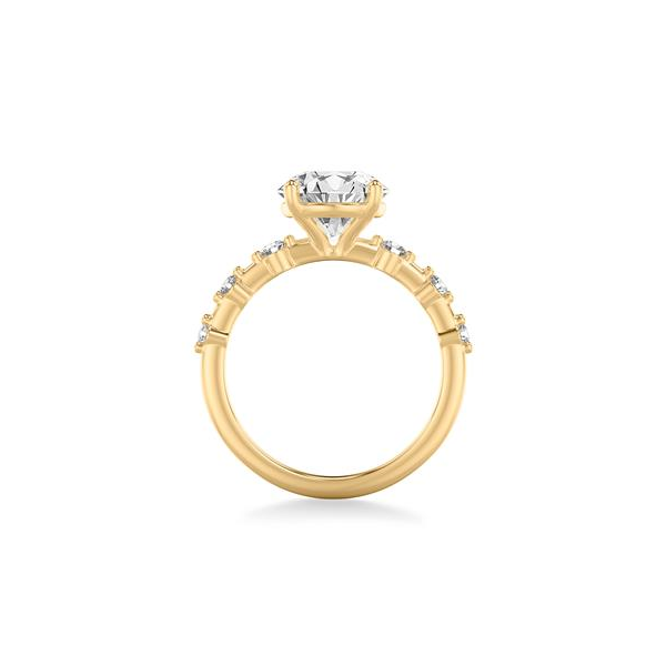 DeScenza Collection Diamond Engagement Ring Image 2 DeScenza Diamonds Boston, MA