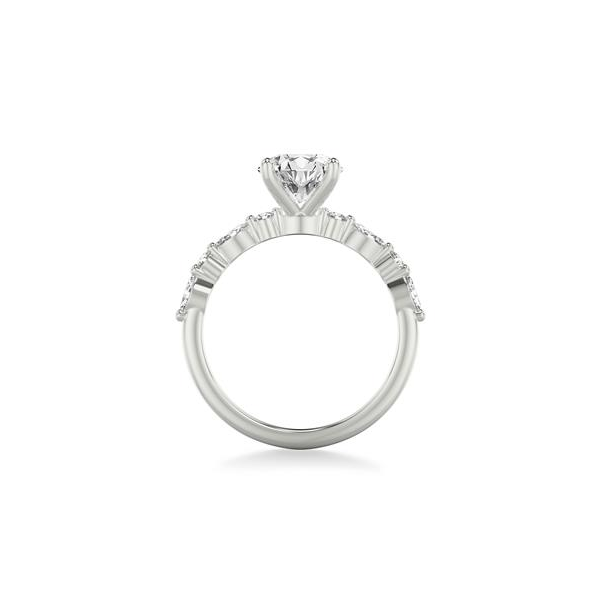 DeScenza Collection Diamond Engagement Ring Image 2 DeScenza Diamonds Boston, MA