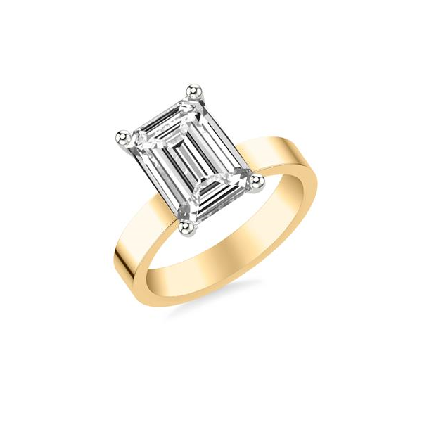 DeScenza Collection Solitaire Engagement Ring DeScenza Diamonds Boston, MA