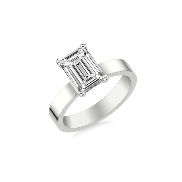DeScenza Collection Solitaire Ring DeScenza Diamonds Boston, MA