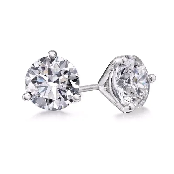 DeScenza Collection Diamond Stud Earrings DeScenza Diamonds Boston, MA