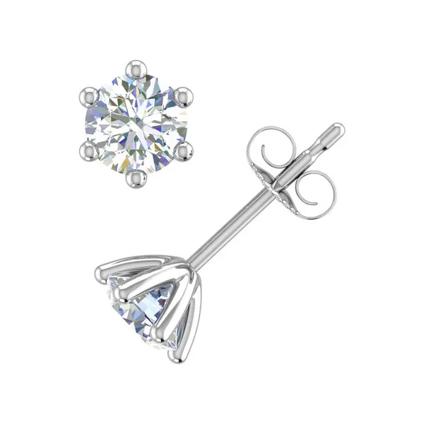 DeScenza Collection Diamond Stud Earrings DeScenza Diamonds Boston, MA