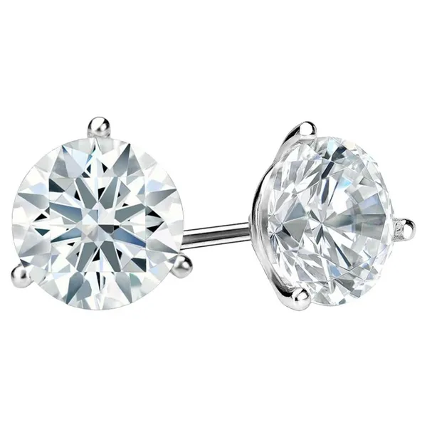 DeScenza Collection Diamond Stud Earrings DeScenza Diamonds Boston, MA