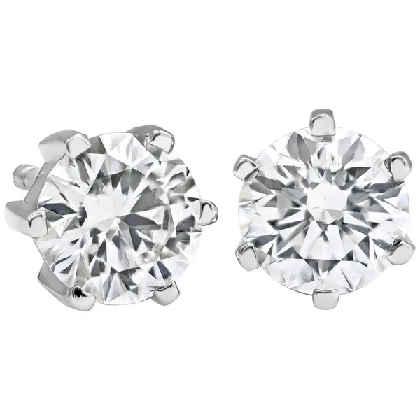 DeScenza Collection Diamond Stud Earrings DeScenza Diamonds Boston, MA