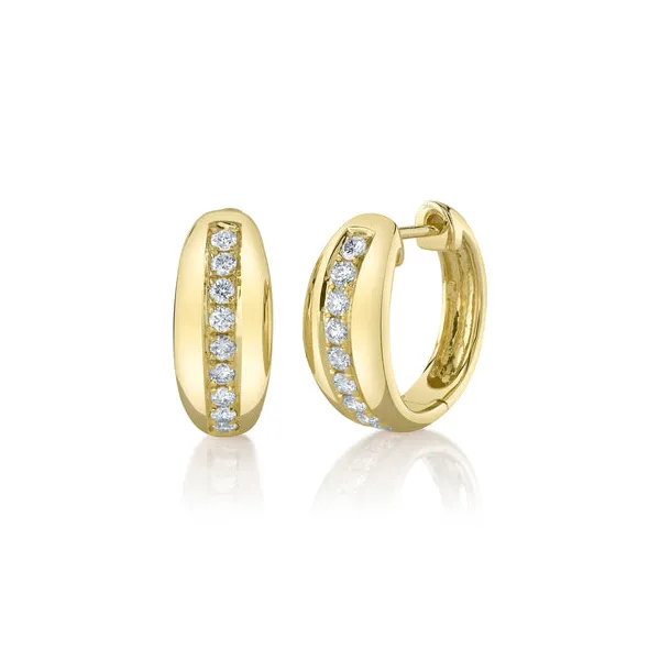 Shy Creation Hoop Earrings DeScenza Diamonds Boston, MA
