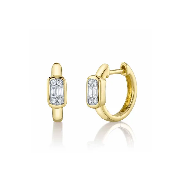 Shy Creation Hoop Earrings DeScenza Diamonds Boston, MA
