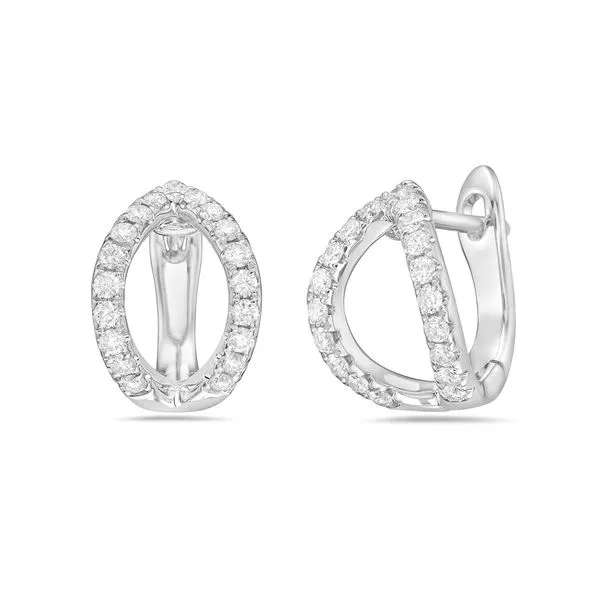 DeScenza Collection Hoop Earrings DeScenza Diamonds Boston, MA