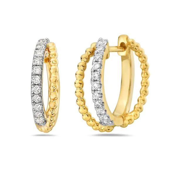 DeScenza Collection Hoop Earrings DeScenza Diamonds Boston, MA
