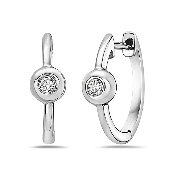 DeScenza Collection Hoop Earrings DeScenza Diamonds Boston, MA