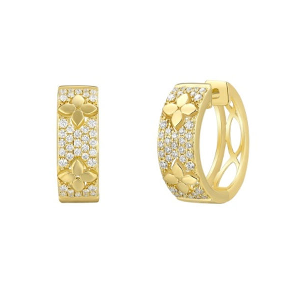 DeScenza Collection Hoop Earrings DeScenza Diamonds Boston, MA
