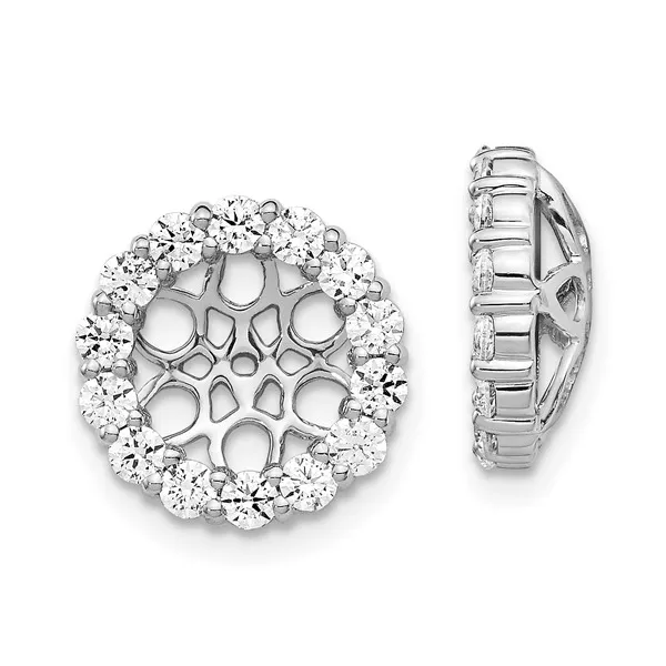 DeScenza Collection Diamond Earring Jackets DeScenza Diamonds Boston, MA