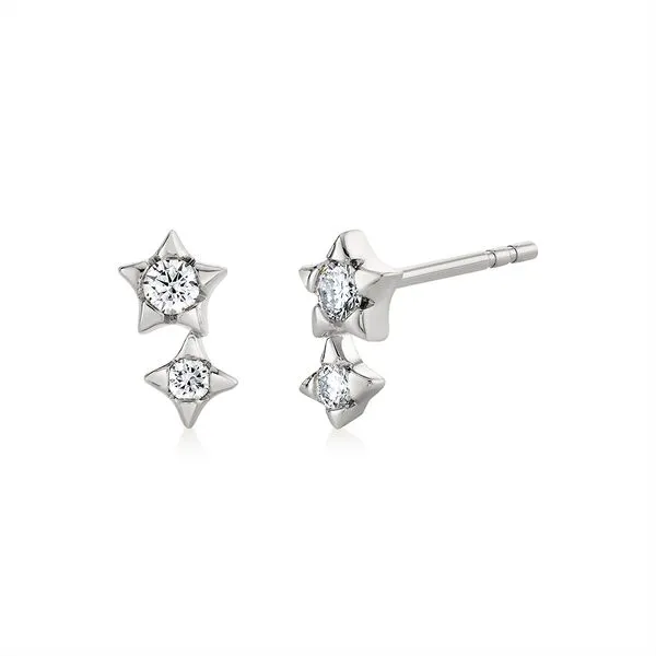 Sylvie Diamond Earrings DeScenza Diamonds Boston, MA