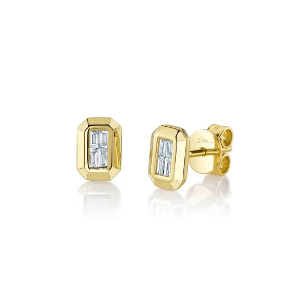 Shy Creation Diamond Earrings DeScenza Diamonds Boston, MA