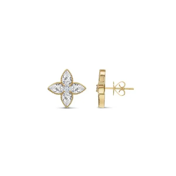 DeScenza Collection Diamond Star Earrings DeScenza Diamonds Boston, MA
