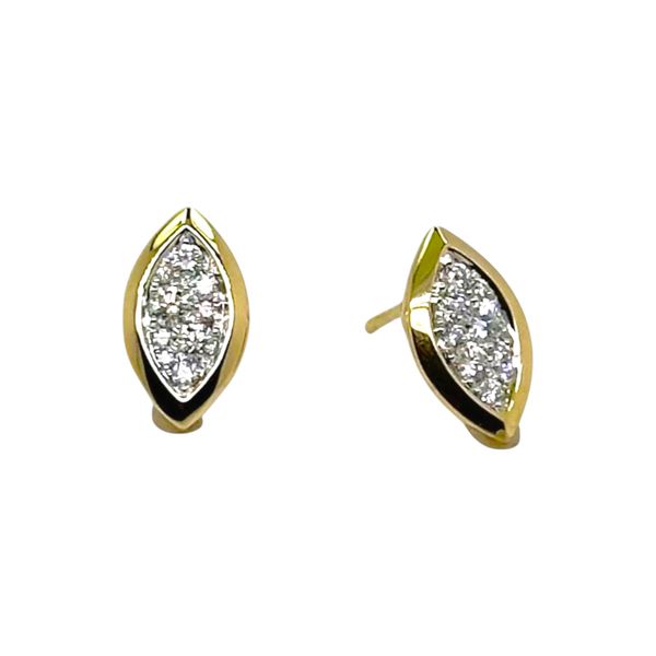 Frederic Sage Diamond Earrings DeScenza Diamonds Boston, MA