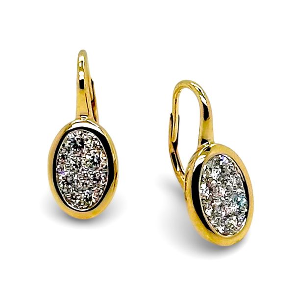 Frederic Sage Diamond Earrings DeScenza Diamonds Boston, MA