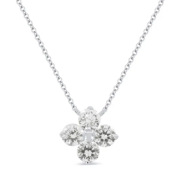 DeScenza Collection Flower Necklace DeScenza Diamonds Boston, MA